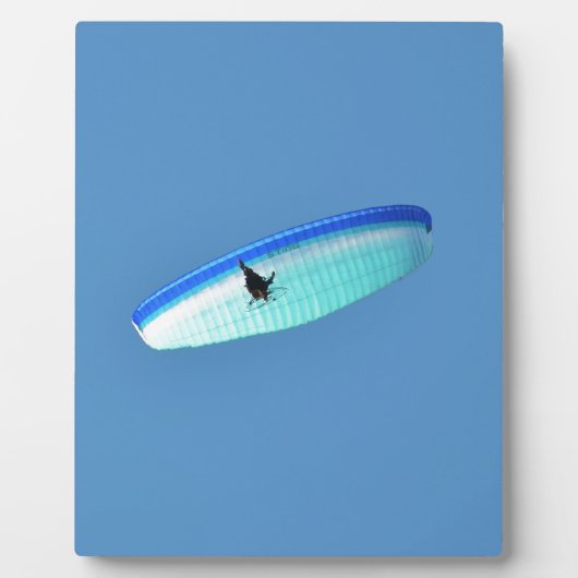 Powered Paraglider Fotoplatte (Vorderseite)