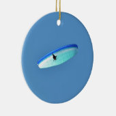 Powered Paraglider Keramik Ornament (Rechts)