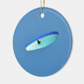 Powered Paraglider Keramik Ornament (Links)