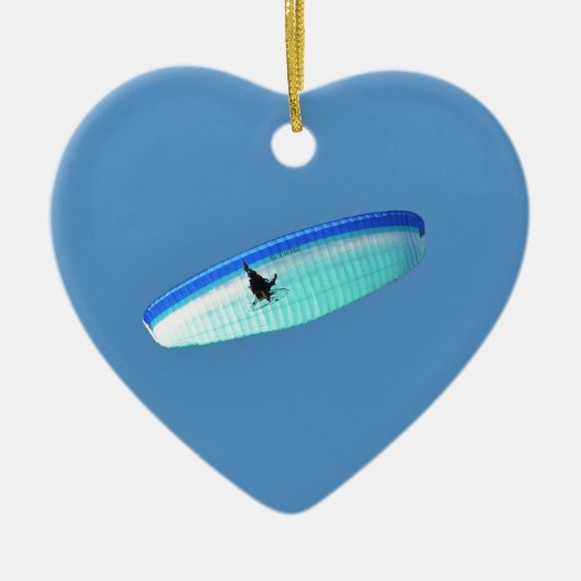 Powered Paraglider Keramikornament (Vorne)