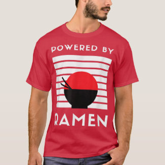 Powered Ramen - Japanische Food Noodle Liebe Anime T-Shirt