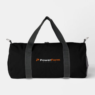 PowerForm Athletic Co. schwarze Sporttasche Duffle Bag