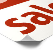 Powerful 75% OFF Sign - Retail Sales Poster (Ecke)