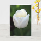 "Powerful" Blank Notecard Karte (Gelbe Blume)