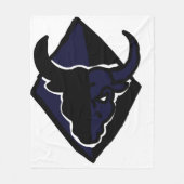 Powerful Bull Fleecedecke (Vorderseite)