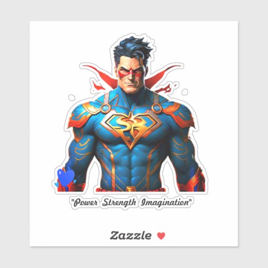 "Powerful Character Maker" Aufkleber (Blatt)