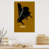 Powerful Eleph-Ant Poster (Küche)