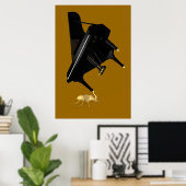 Powerful Eleph-Ant Poster (Heimbüro)