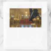 Powerful Eleph-Ant Rechteckiger Aufkleber (Tasche)