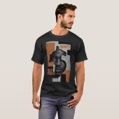 Powerful Human Rights & Self-Worth Abstract T-Shirt (Vorne ganz)