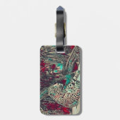 Powerful Jaguar Monogram Gepäckanhänger (Rückseite vertikal)