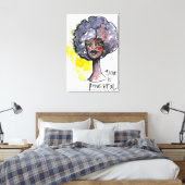 Powerful Jane Leinwanddruck (Insitu (Schlafzimmer))