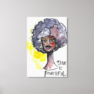 Powerful Jane Leinwanddruck