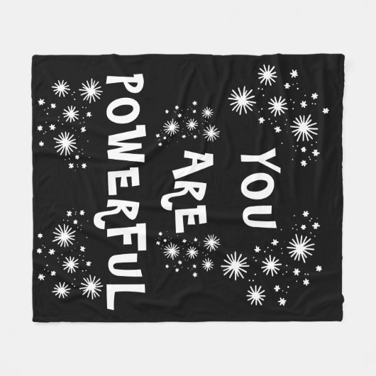 "POWERFUL"-Krustendecke Fleecedecke (Vorderseite (Horizontal))