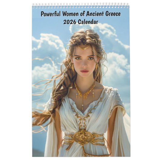 Powerful Women of Ancient Greece – 2026 Calendar Kalender (Titelbild)