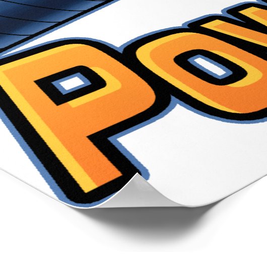 Powerhouse Deadlift Poster (Ecke)