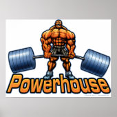 Powerhouse Deadlift Poster (Vorne)
