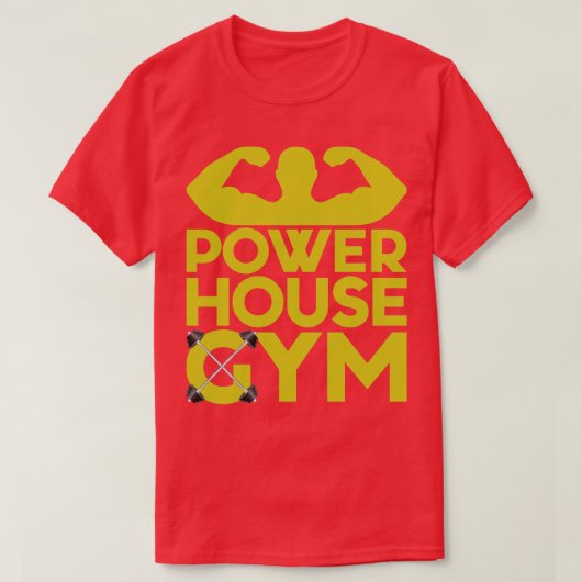 Powerhouse-Gym 1 T-Shirt (Design vorne)