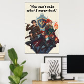 Powerless Book Quote Poster (Heimbüro)