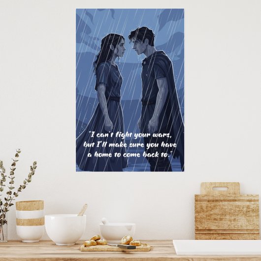 Powerless Book Quote Poster (Küche)