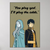 Powerless Book Quote Poster (Vorne)