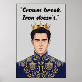 Powerless Book Quote Poster (Vorne)