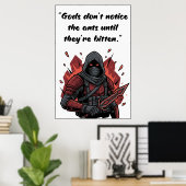 Powerless Book Quote Poster (Heimbüro)