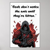 Powerless Book Quote Poster (Vorne)