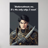 Powerless Book Quote Poster (Vorne)