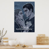 Powerless Book Quote Poster (Küche)