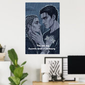 Powerless Book Quote Poster (Heimbüro)