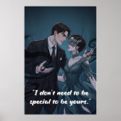 Powerless Book Quote Poster  (Vorne)