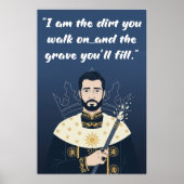 Powerless Book Quote Poster (Vorne)