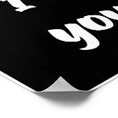 Powerless Book Quote Poster – You Can’t Control Me (Ecke)