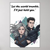 Powerless Quote Poster (Vorne)