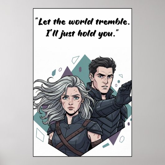 Powerless Quote Poster (Vorne)