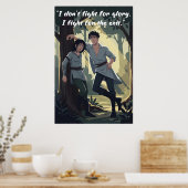 Powerless Quote Poster (Küche)
