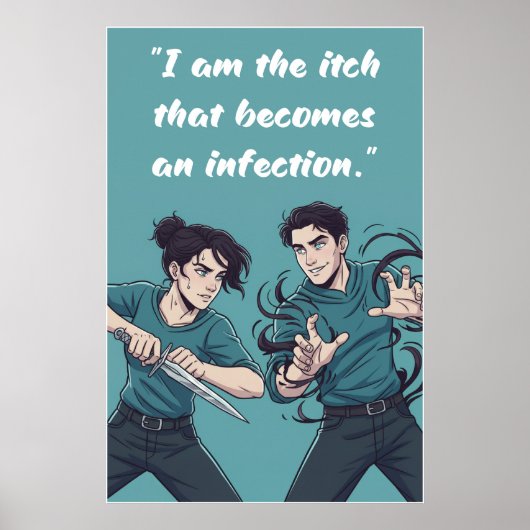 Powerless Quote Poster (Vorne)