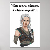 Powerless Quote Poster (Vorne)