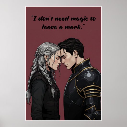 Powerless Quote Poster (Vorne)