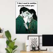 Powerless Quote Poster (Heimbüro)