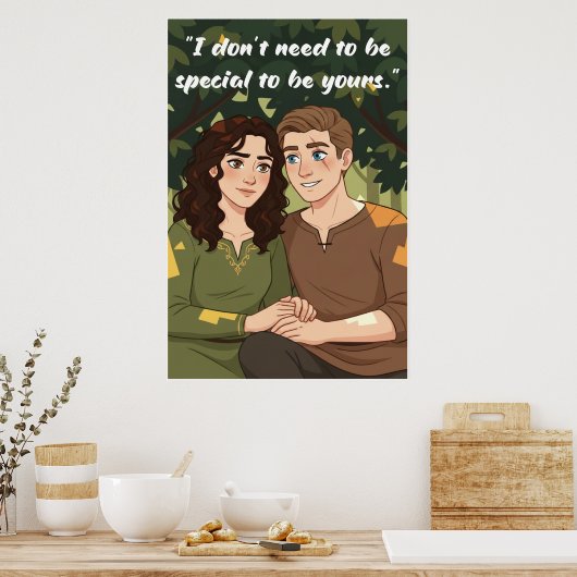 Powerless Quote Poster (Küche)
