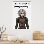 Powerless Quote Poster (Küche)