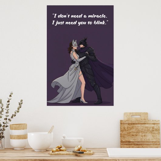 Powerless Quote Poster (Küche)