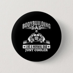 Powerlift Daddy Training Fitness Gym Bodybuildi Button