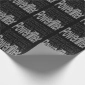 Powerlifter Extraordinaire Geschenkpapier (Ecke)