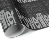 Powerlifter Extraordinaire Geschenkpapier (Rolleneckpunkt)