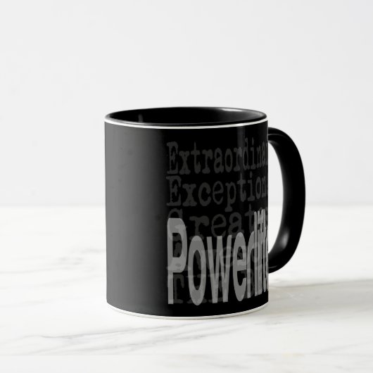 Powerlifter Extraordinator Tasse (VorderseiteRechts)