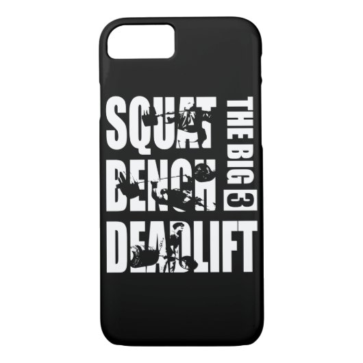 Powerlifting - Hocke, Bank, Deadlift Case-Mate iPhone Hülle (Rückseite)
