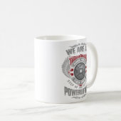 Powerlifting - STEIGERN Sie - Barbell-Platte - Kaffeetasse (VorderseiteRechts)
